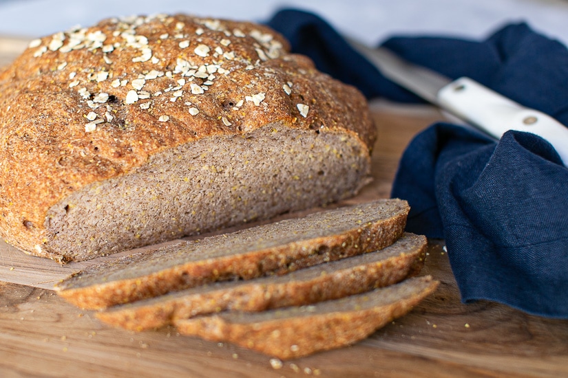 Recipe for gluten free vegan bread