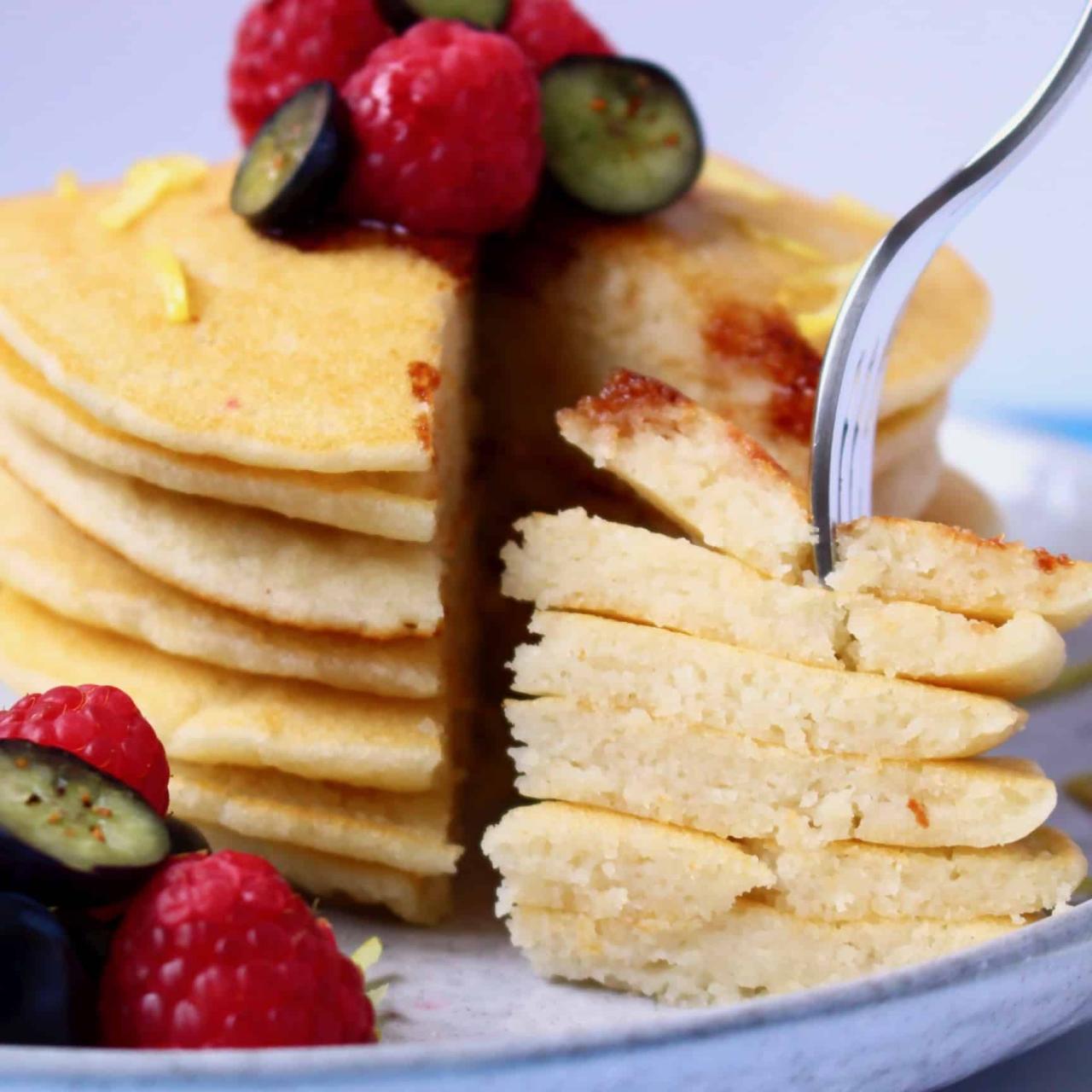 Gluten free vegan pancake recipe