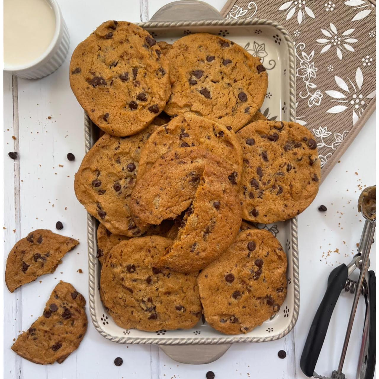 Chocolate chip cookie vegan recipe