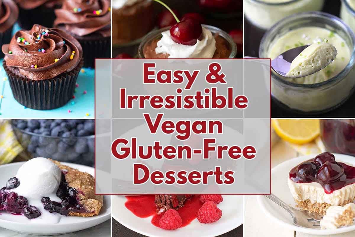 Gluten free vegan dessert recipes