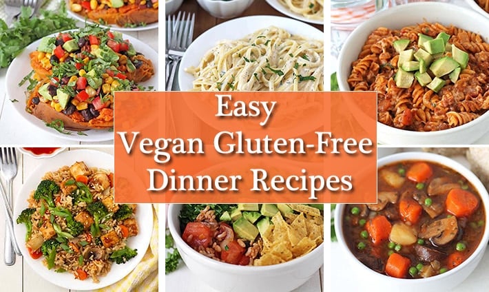 Vegan gluten recipes dinner