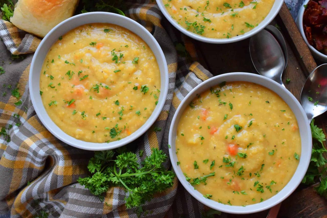 Split pea soup recipe vegan