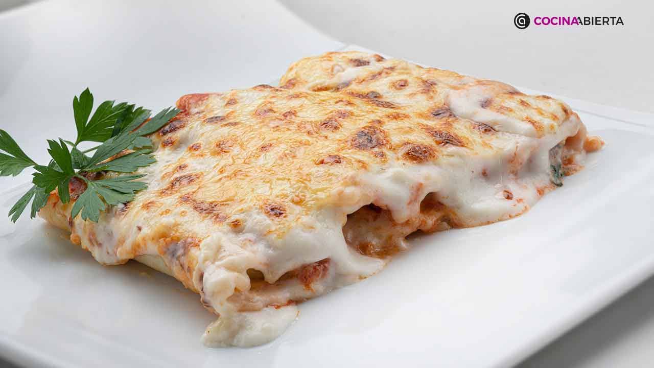 Como preparar un delicioso plato de canelones con carne