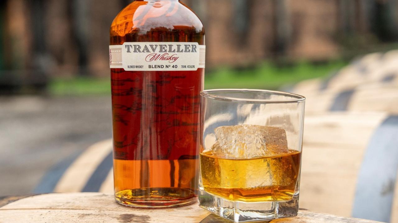 Traveller whiskey blend no 40