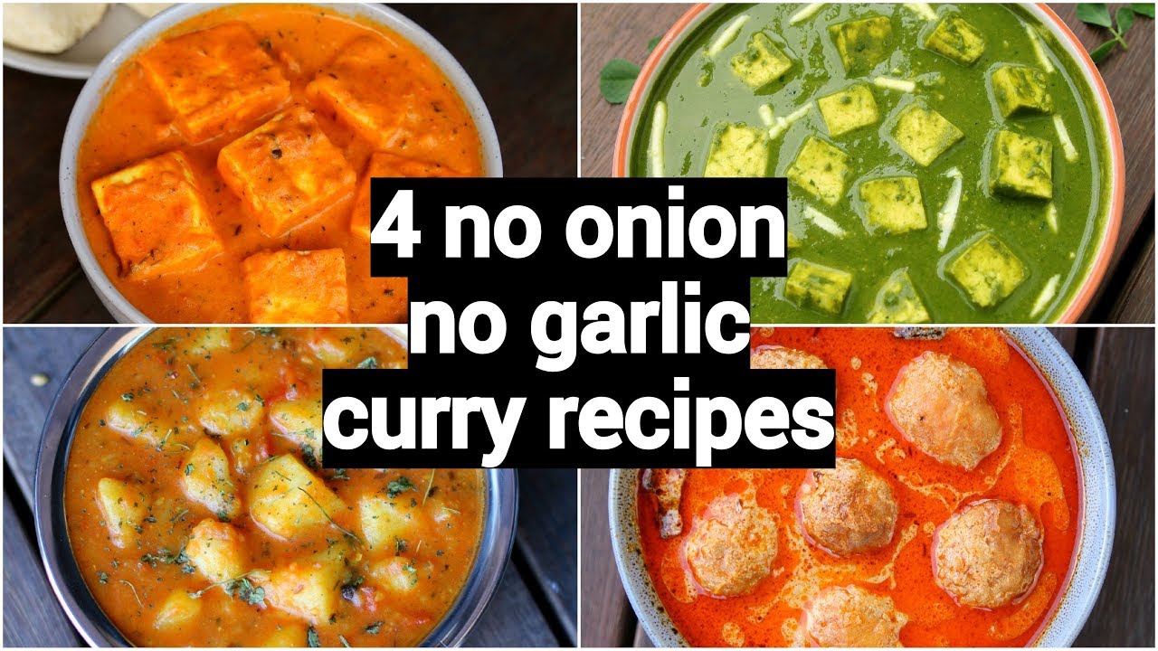 Garlic onion dry recipes sabzi across india