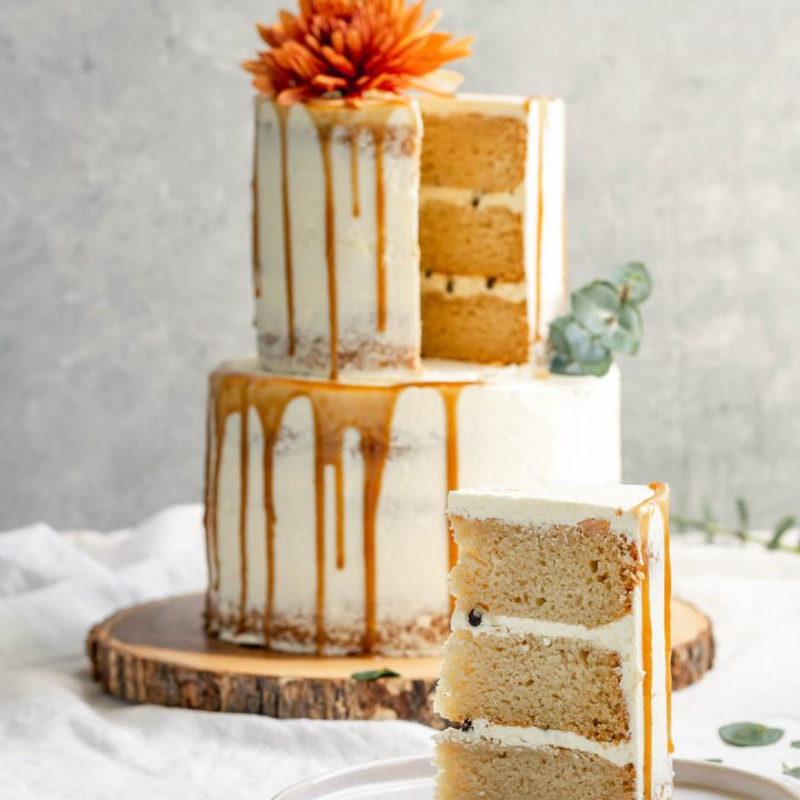 Recipe for vegan vanilla cake